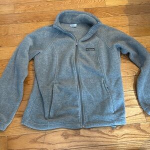 Columbia Gray Fleece Women’s Jacket
